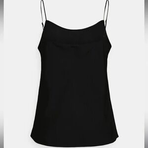 Banana Republic Satin Soft Scoop Cami Black Size Large Tall